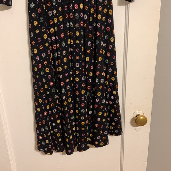 ✨ Anthropologie Printed Midi Dress Sz S - Picture 7 of 14